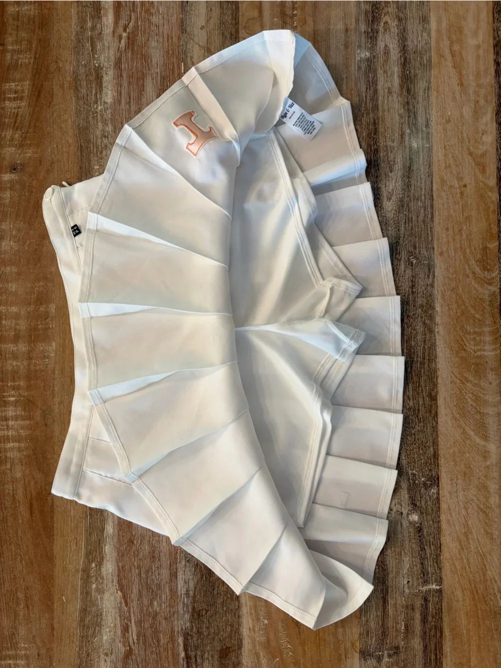 UTENN Hype & Vice White Pleated Skort Size Large Tennessee Volunteers Vols